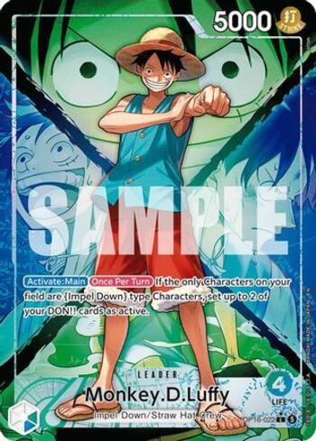 Monkey.D.Luffy (022) (Alternate Art) · OP16-022