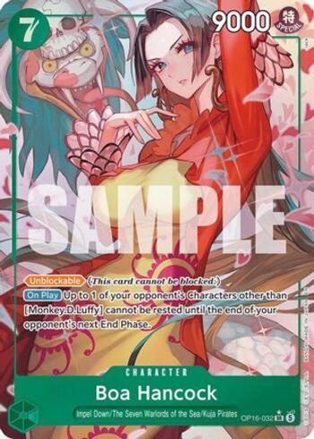 Boa Hancock (Alternate Art) · OP16-032