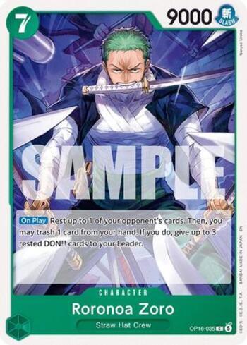 Roronoa Zoro (035) · OP16-035