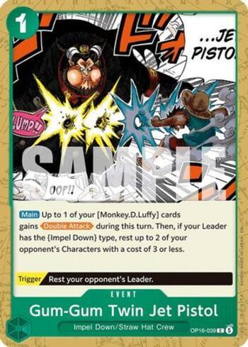 Gum-Gum Twin Jet Pistol · OP16-039