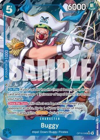 Buggy (Alternate Art) · OP16-048