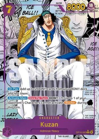 Kuzan (Manga) · OP16-063