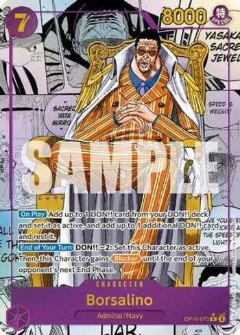 Borsalino (Manga) · OP16-073