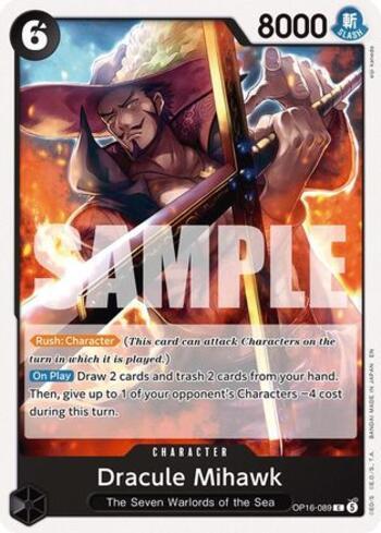 Dracule Mihawk · OP16-089