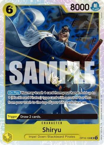 Shiryu · OP16-108