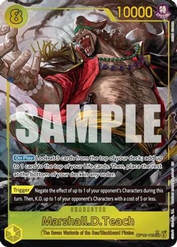 Marshall.D.Teach (119) (Alternate Art) · OP16-119