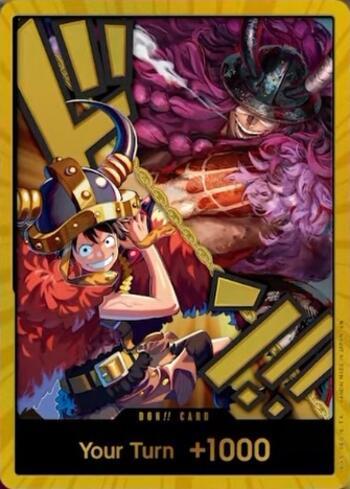 DON!! Card (Luffy and Loki)(Gold) · DON-002-G