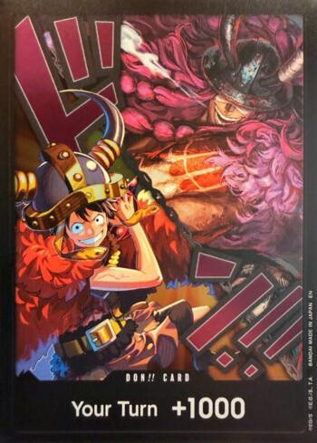 DON!! Card (Luffy and Loki) · DON-002