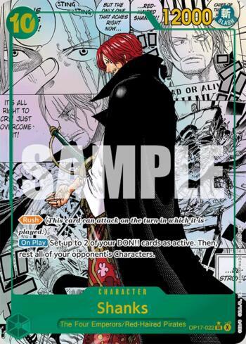 Shanks (022) (Manga) · OP17-022