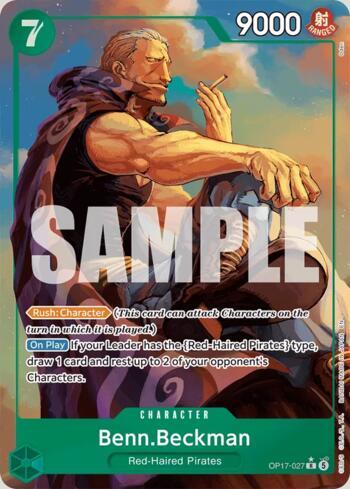 Benn.Beckman (Alternate Art) · OP17-027