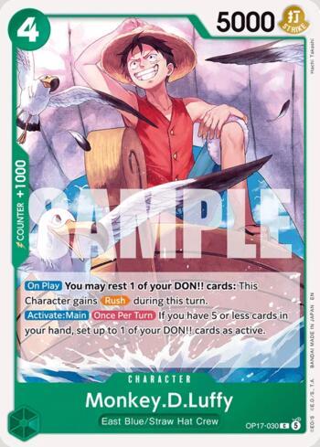 Monkey.D.Luffy (030) · OP17-030