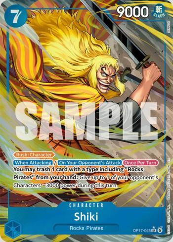Shiki (048) (Alternate Art) · OP17-048