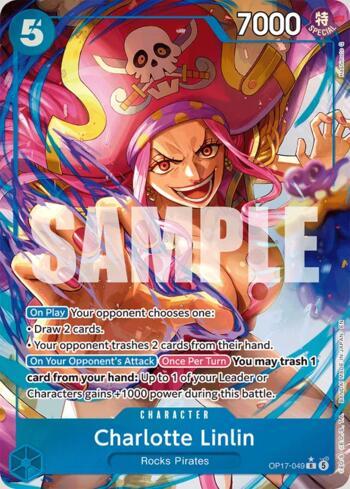 Charlotte Linlin (049) (Alternate Art) · OP17-049