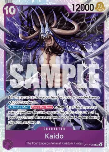 Kaido (063) · OP17-063