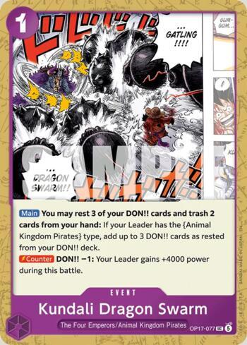 Kundali Dragon Swarm · OP17-077
