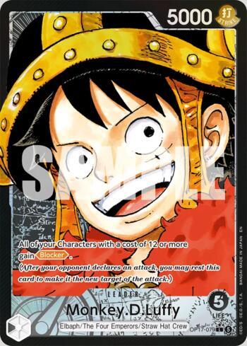 Monkey.D.Luffy (Alternate Art) · OP17-079