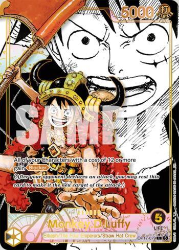 Monkey.D.Luffy (Manga) · OP17-079