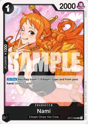 Nami (086) · OP17-086