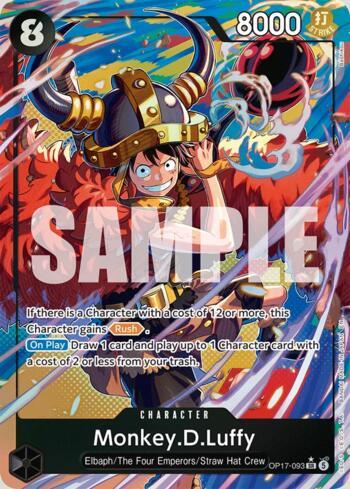 Monkey.D.Luffy (093) (Alternate Art) · OP17-093