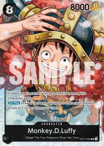 Monkey.D.Luffy (093) · OP17-093