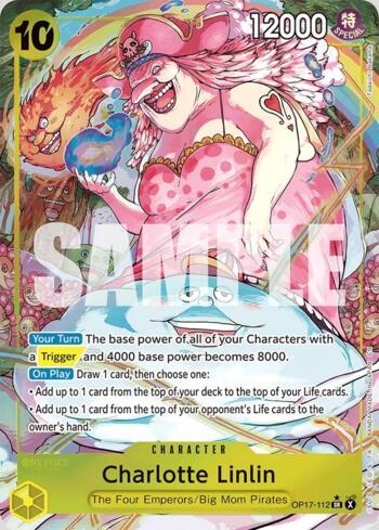 Charlotte Linlin (112) (Alternate Art) · OP17-112