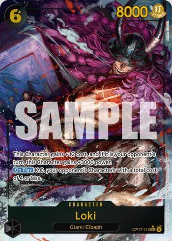 Loki (Alternate Art) · OP17-119