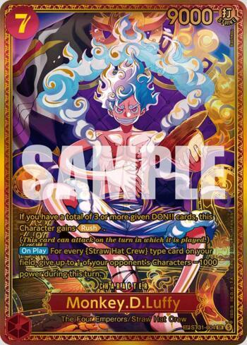 Monkey.D.Luffy (SP) · ST31-004