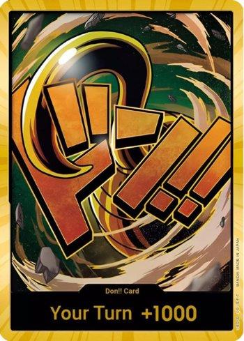 DON!! Card (Crocodile) (Gold) · DON-PRB03-G
