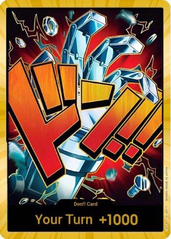 DON!! Card (Eustass "Captain" Kid) (Gold) · DON-PRB06-G