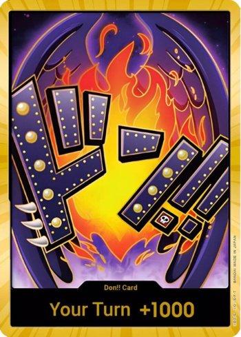 DON!! Card (King) (Gold) · DON-PRB13-G