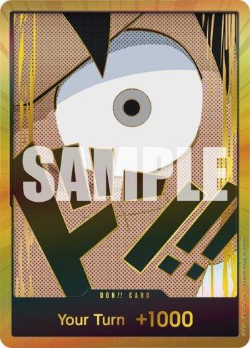 DON!! Card (Luffy) (Gold) · DON-PRB14-G