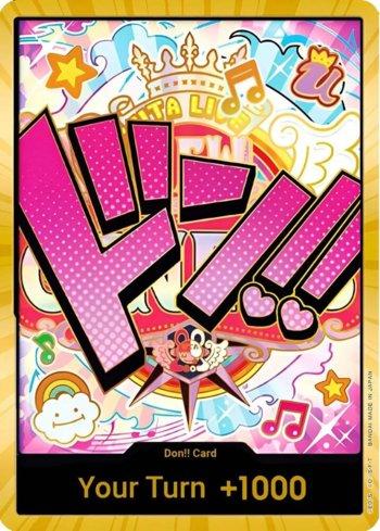 DON!! Card (Uta) (Gold) · DON-PRB26-G