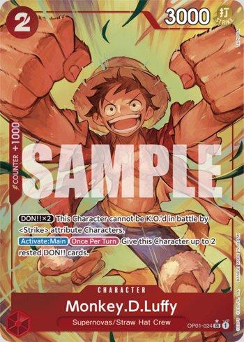 Monkey.D.Luffy (024) (Alternate Art) · OP01-024