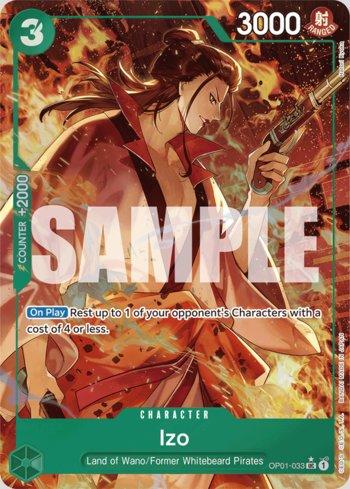 Izo (033) (Alternate Art) · OP01-033