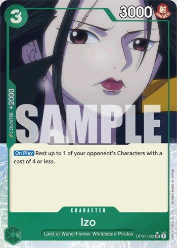 Izo (033) (Extended Art) · OP01-033