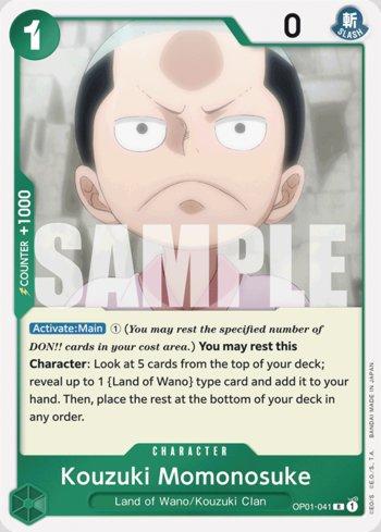 Kouzuki Momonosuke (Reprint) · OP01-041