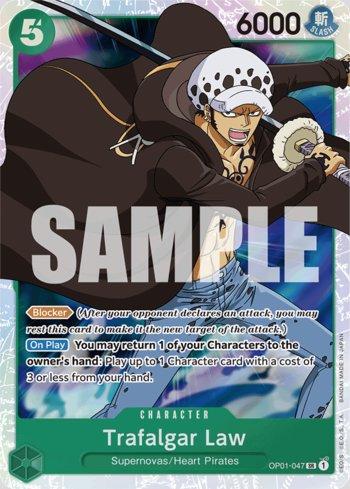 Trafalgar Law (047) (Reprint) · OP01-047