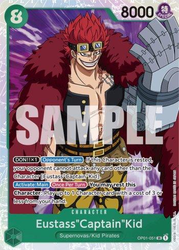Eustass"Captain"Kid (051) (Reprint) · OP01-051
