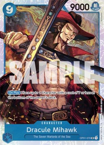 Dracule Mihawk (070) (Reprint) · OP01-070