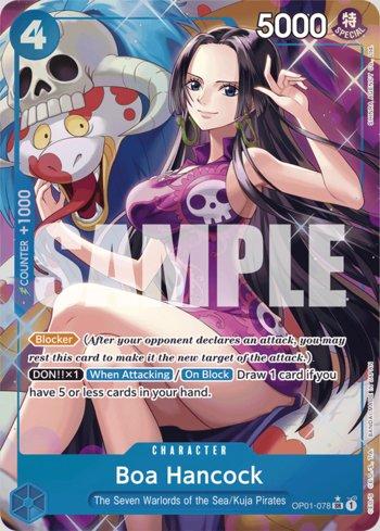 Boa Hancock (078) (Alternate Art) · OP01-078