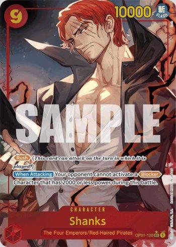 Shanks (120) (Alternate Art) · OP01-120