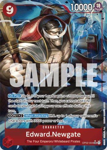 Edward.Newgate (004) (Alternate Art) · OP02-004