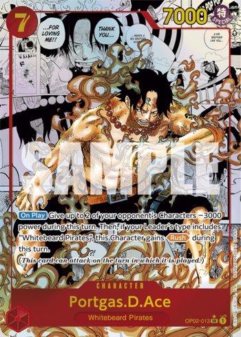 Portgas.D.Ace (Manga) · OP02-013