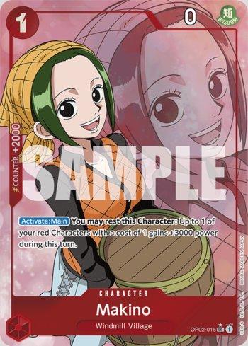 Makino (Full Art) · OP02-015