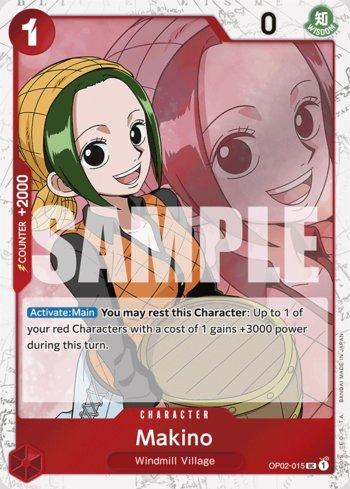 Makino (Jolly Roger Foil) · OP02-015