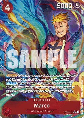 Marco (Alternate Art) · OP02-018