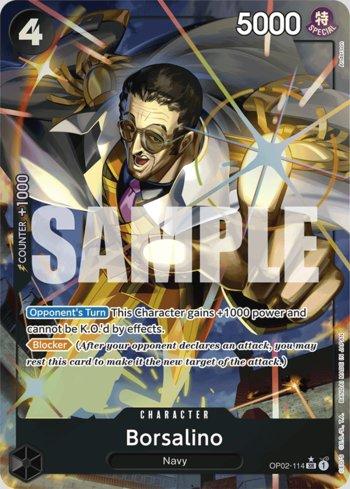 Borsalino (Alternate Art) · OP02-114