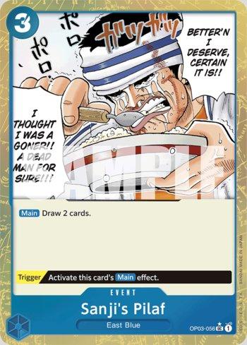 Sanji's Pilaf (Textured Foil) · OP03-056