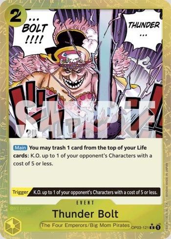 Thunder Bolt (Textured Foil) · OP03-121