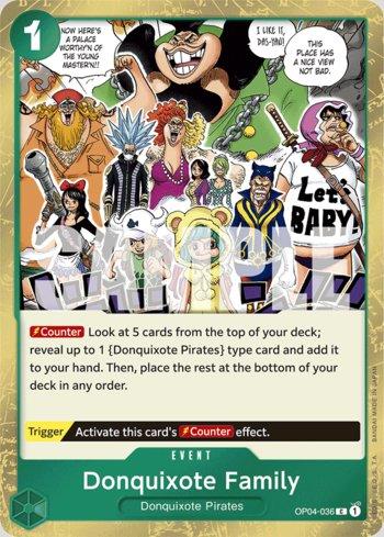 Donquixote Family (Jolly Roger Foil) · OP04-036